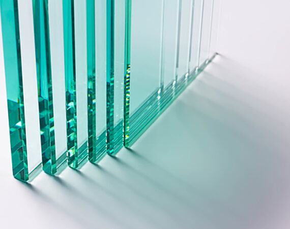 Glass Factory produces a variety of transparent glass thicknesses